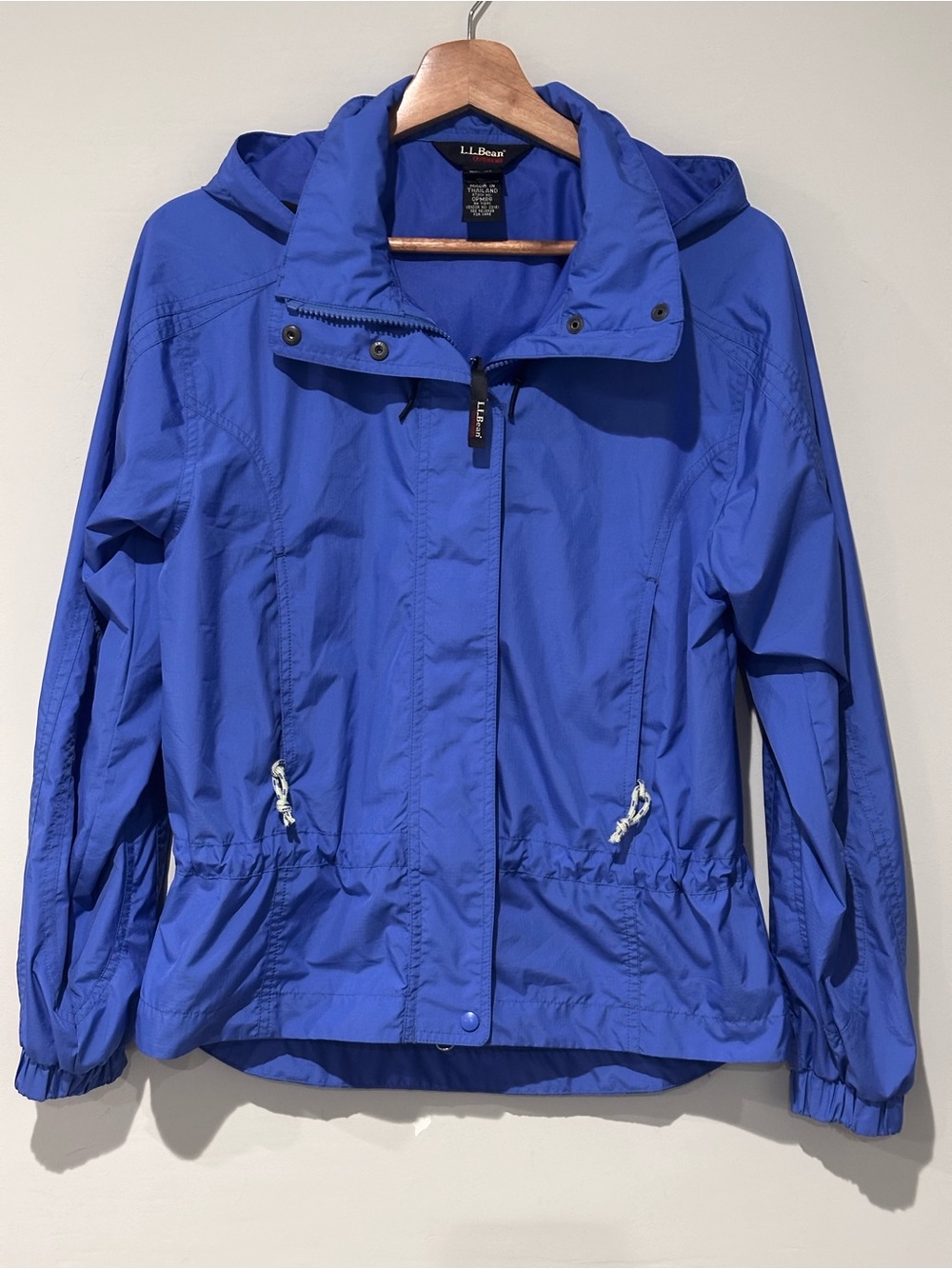L.L. Bean Women's Royal Blue Hooded Utility Jacket